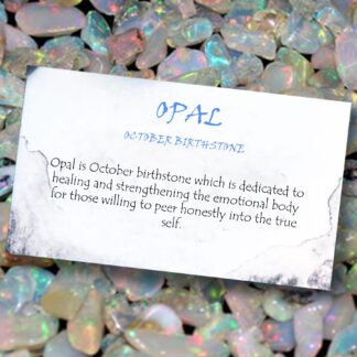 Natural October Birthstone Opal & Real Dimond Half Halo Earrings In 14K Gold For Gift