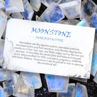 Stackable Diamond Band With 14k Real Gold Rainbow Moonstone Dual Band Ring