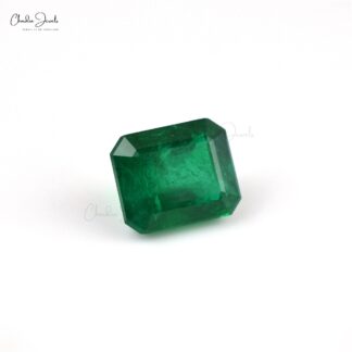 10 Carat Vivid Green Emerald Natural Precious Gemstone Manufacturer From India