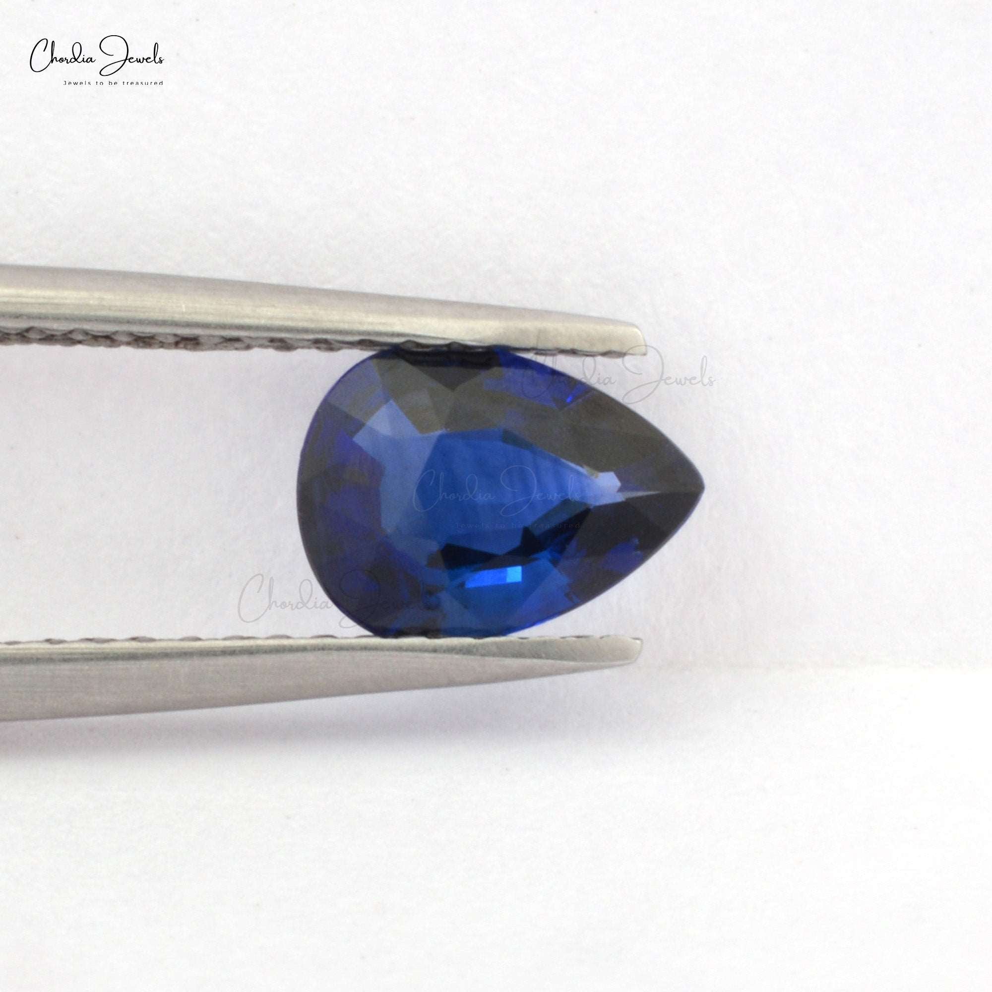 1.50 carat Size Blue Sapphire Loose Gemstone for Pendant, 1 Piece