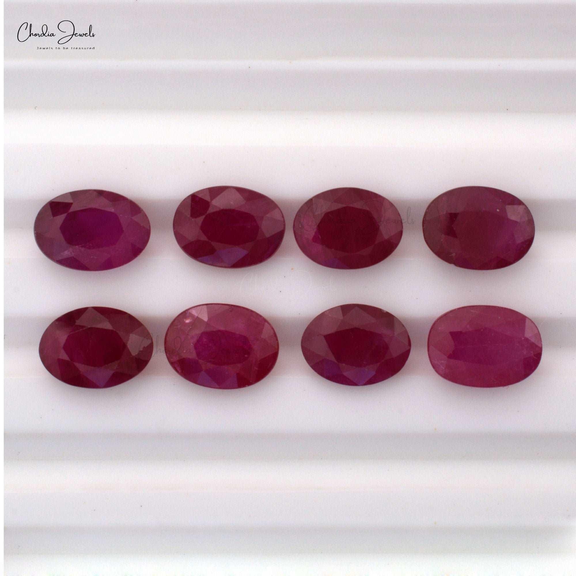 1 Carat Red Ruby Oval Cut For Men’s Ring 1 Piece