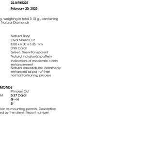 Real 18k Yellow Gold 7 Stone Ring With 7x4mm Emerald IGI Certified Diamond Wedding Rings