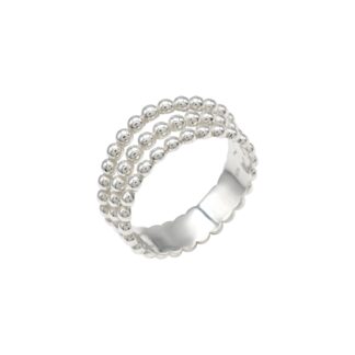 High Polish 925 Sterling Silver Stackable Engagement Band Rings For Her