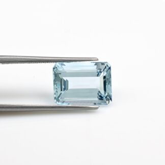 Aquamarine Octagon Cut Gemstone
