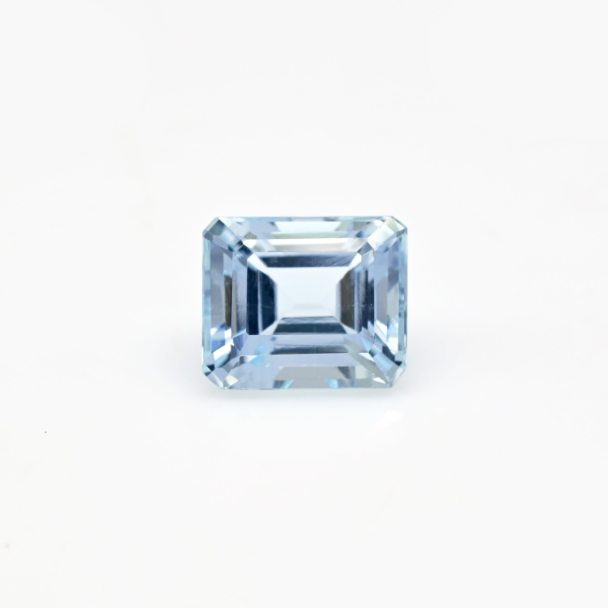 Aquamarine Octagon Cut Gemstones for Jewelry Making
