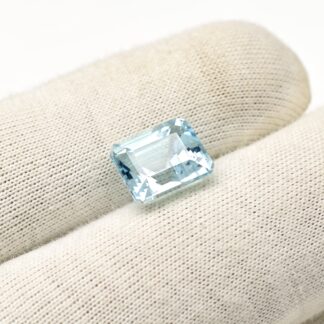 Aquamarine Octagon Cut Gemstones Fine quality