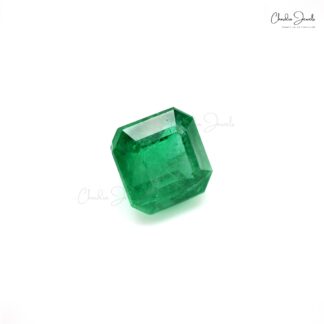 10.70×10.50×8 mm Precious Emerald Square Octagon Cut Gemstone, 6.57 Ct
