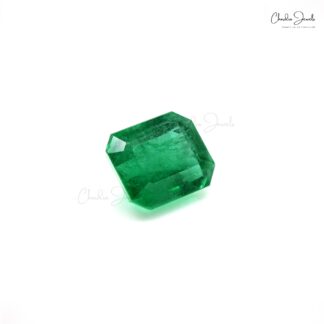 High-Quality Emerald Octagon Cut Gemstone for Jewelry ? Chordia Jewels