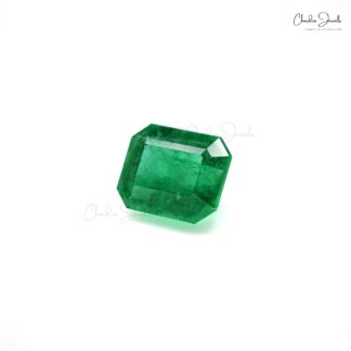 High-Quality Emerald Octagon Cut Gemstone for Jewelry ? Chordia Jewels