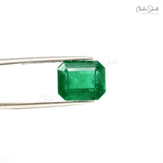 High-Quality Emerald Octagon Cut Gemstone for Jewelry ? Chordia Jewels