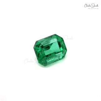 Octagon Cut 2.27 Ct Emerald Precious Loose Gemstone for Sale, 1 Piece