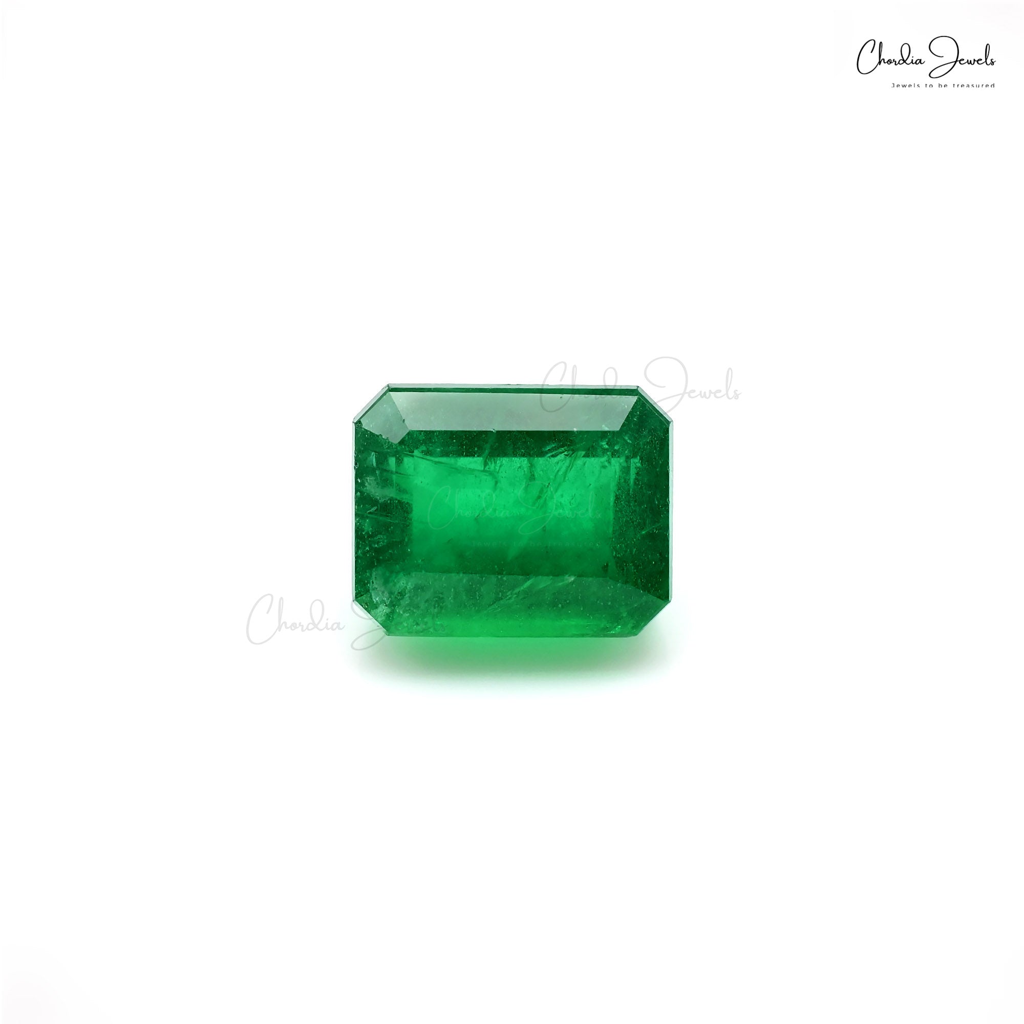 Top Quality Natural Emerald 5.97 Carat Octagon Excellent Cut Loose Gemstone, 1 Piece