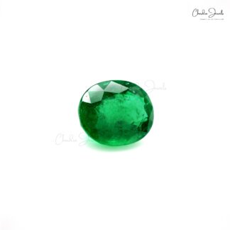 Top Quality 6.33 Carat Oval Cut Zambian Emerald Gemstone at Wholesale Price, 1 Piece