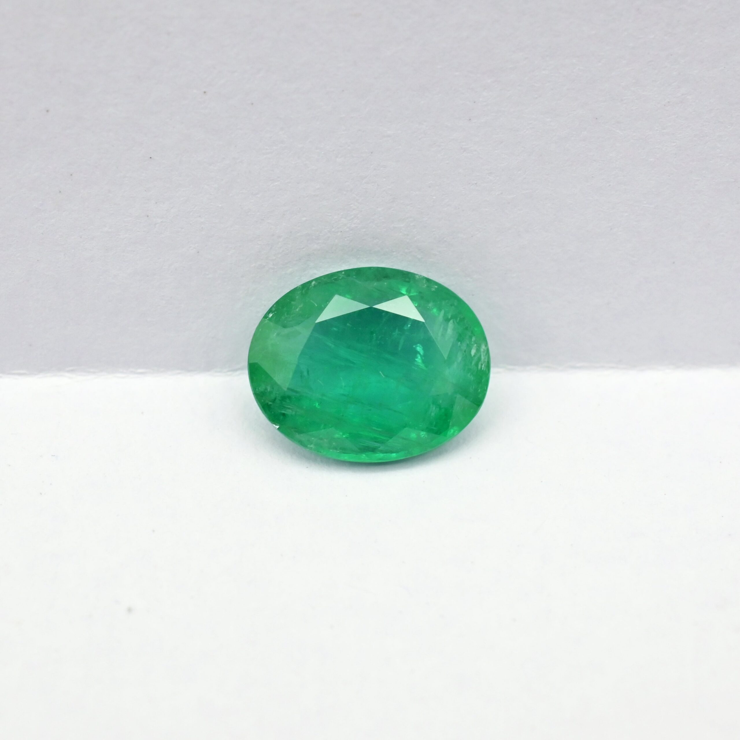Oval Cut Emerald Gemstone