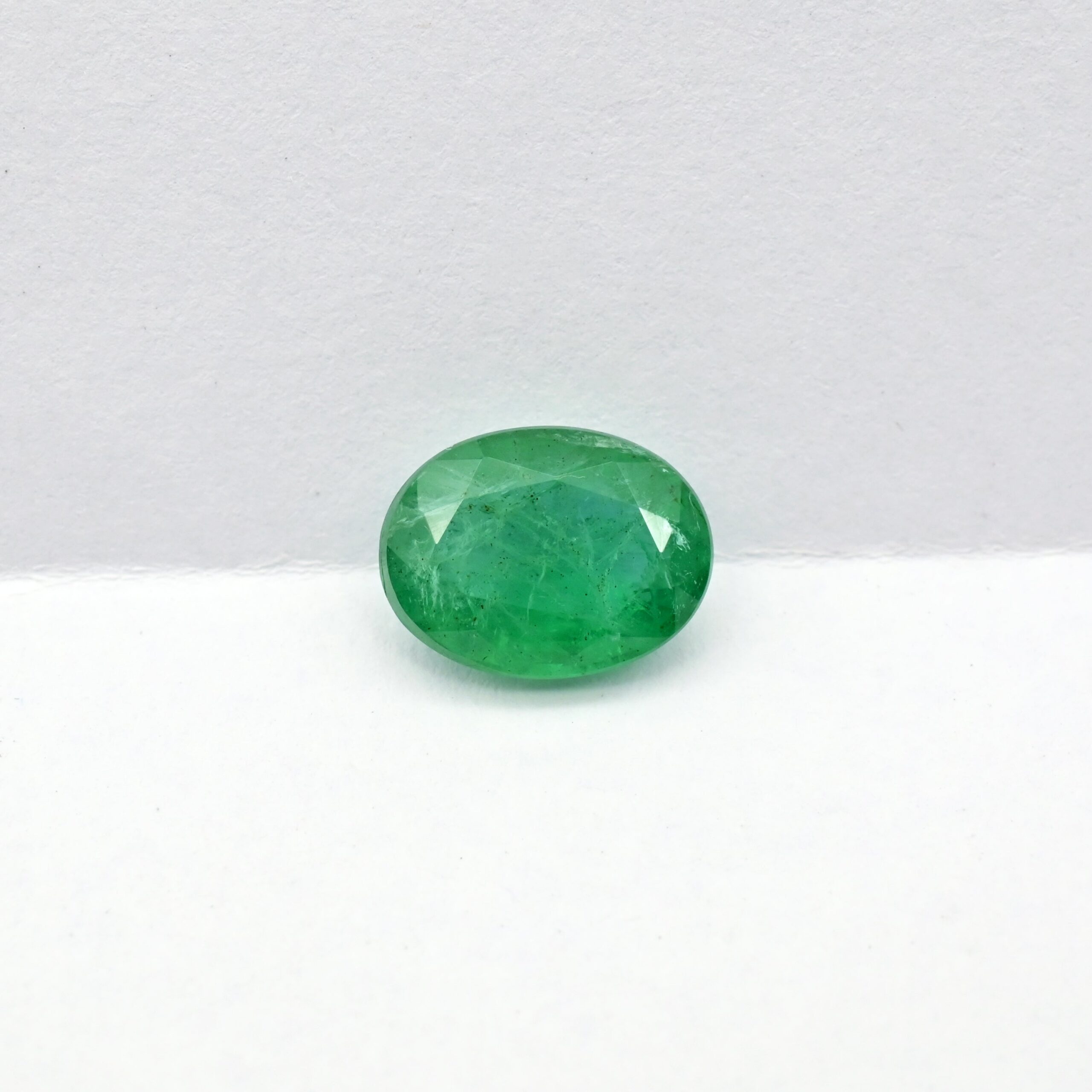 Oval Cut Emerald Gemstone