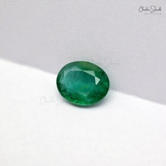 100% Natural High Quality 2.83 Ct Emerald Oval Cut Gemstone, 1 Piece