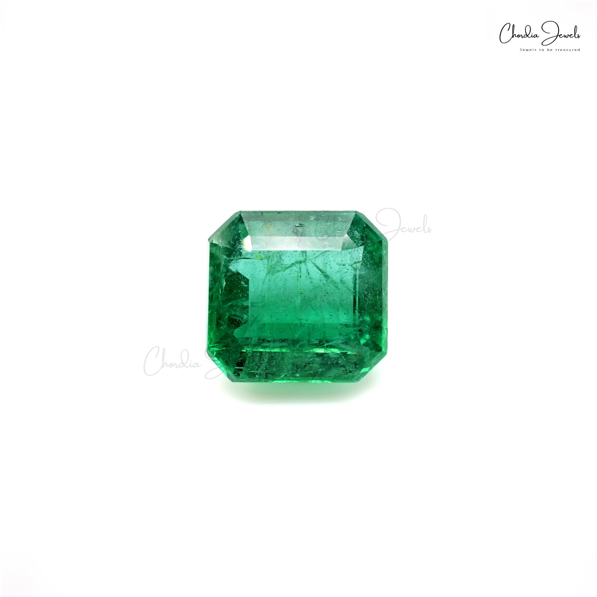 Delicate 7.08 Ct Emerald Octagon Cut Natural Gemstone, 1 Piece