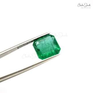 Delicate 7.08 Ct Emerald Octagon Cut Natural Gemstone, 1 Piece