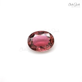 19x8 MM Natural Oval Cut Pink Tourmaline Gemstone for Necklace, 1 Piece