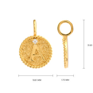 Fine 925 Silver Charm Pendant for Women