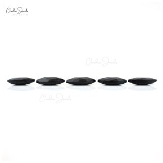 Black Spinel 12x6mm Marquise Both Side Faceted Lose Stones At Offer Price, 8 Piece