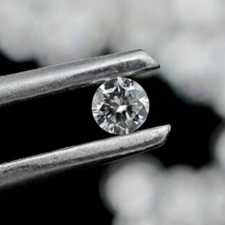 Round Cut 1.8 - 2.2mm SI Purity Melee Diamonds Loose Stone For Fine Jewelry, 1 Piece