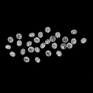 Brilliant Cut 11 Sieve White Diamond 2.70 – 3mm SI Purity Loose Stone, 1 Piece