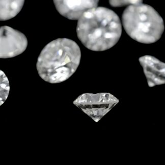 Brilliant Cut 11 Sieve White Diamond 2.70 – 3mm SI Purity Loose Stone, 1 Piece