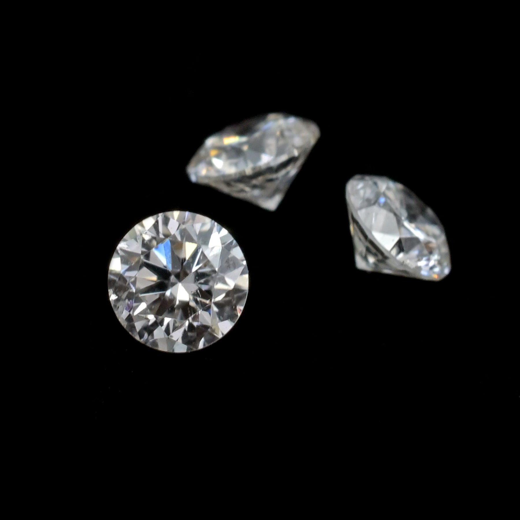 Brilliant Cut 11 Sieve White Diamond 2.70 – 3mm SI Purity Loose Stone, 1 Piece