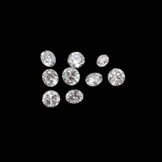 Natural Melee Diamond 1.8mm – 2.20mm Round Cut VS1/ G-H Loose Stone, 1 Piece