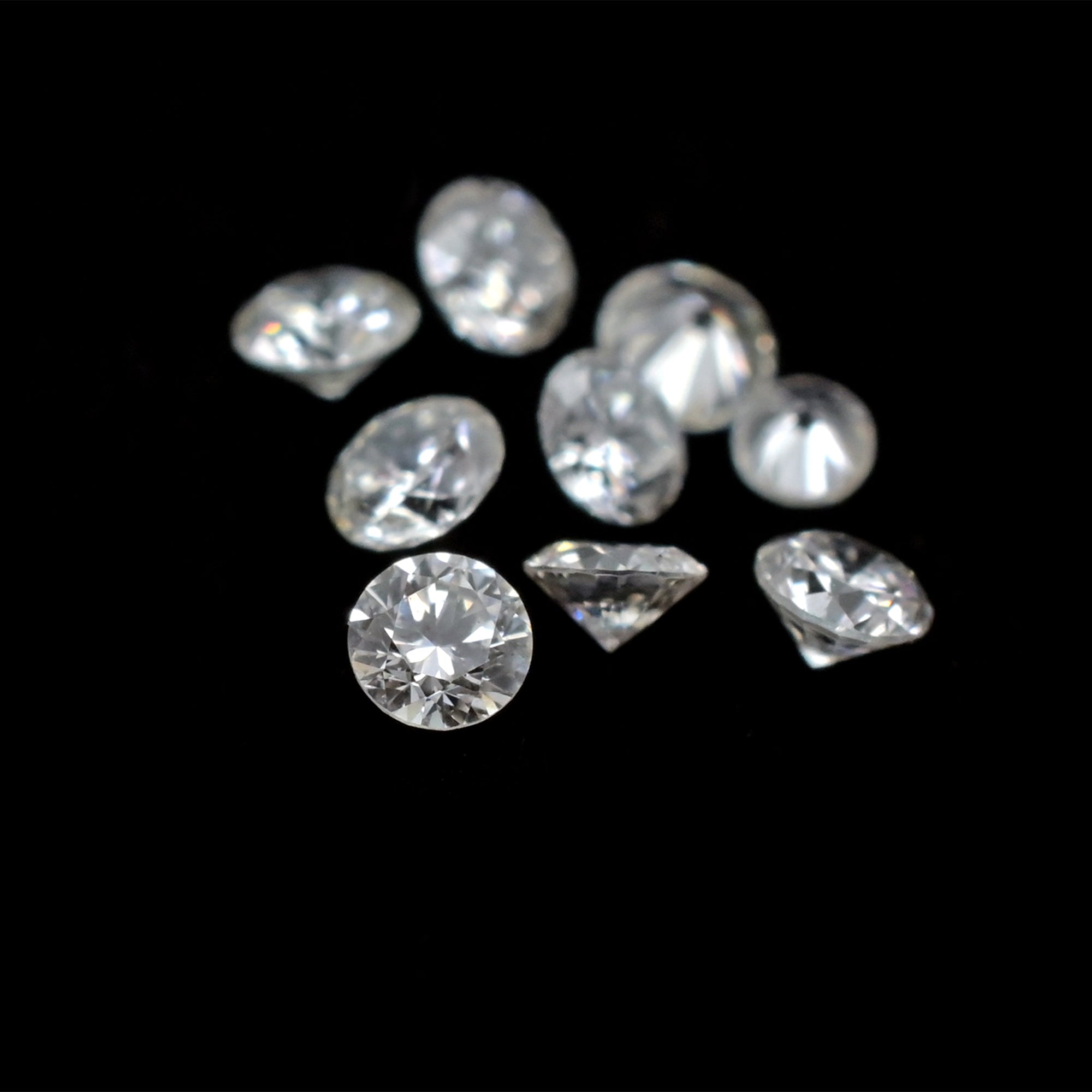 Natural Melee Diamond 1.8mm – 2.20mm Round Cut VS1/ G-H Loose Stone, 1 Piece
