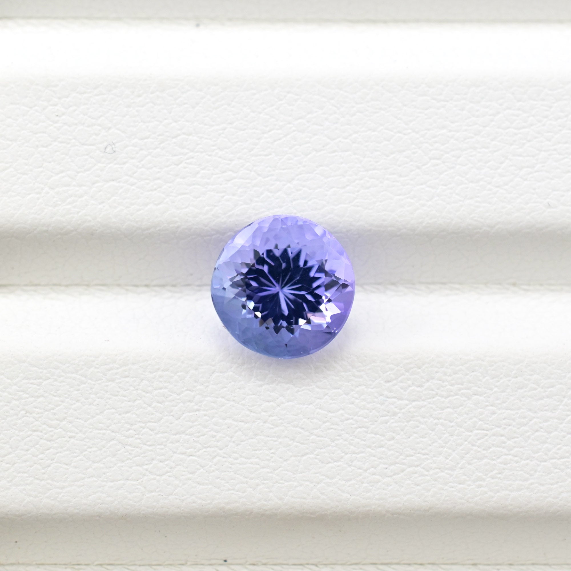 Natural Round Cut 2.23 Carat Blue Tanzanite Loose Gemstone For Jewelry, 1 Piece