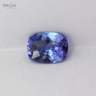 Cushion Cut 1.83 Ct Tanzanite Semi Precious Loose Gemstone For Sale, 1 Piece