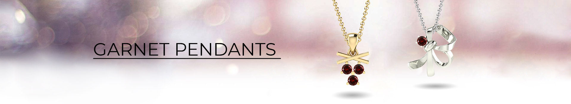 Garnet Pendants
