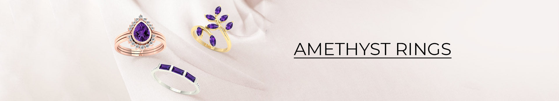 Amethyst Rings